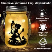 Greentech Güneş Enerjili Dekoratif LED Fener / Askılı Bahçe Feneri / Bahçe Dekorasyon Feneri / GT-SL28 - 4