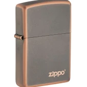 Zippo 49839ZL-094891 Rustic Bronze Zippo Lasered Çakmak - 1
