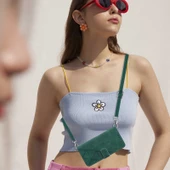 3D Kabartmalı Deri Telefon Kılıfı - Tecno Pova Neo LE6 - Koyu Yeşil thumbnail 7