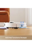 L10s Pro Ultra Heat Robot Süpürge Beyaz thumbnail 2