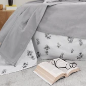 Schafer Home Hera Tek Kişilik Pike Takımı 3 Parça-Gri - 3