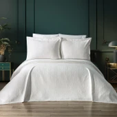 Schafer Home Jenny Yatak Örtüsü Seti 3 Parça-Beyaz - 1