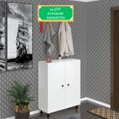 Kenzlife ayakkabılık galoş6 byzbyz 53*080*32 kapaklı 6 raflı 24 çift ayakkabı kapasitesi - 1