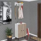 Kenzlife portmanto ayakkabılık ve askılık kalçın5 crdbyz 83*060*32 onbeş çift ayakkabı kapasitesi - 1