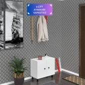 Kenzlife ayakkabılık cimcime3 byzbyz 53*060*32 kapaklı 3 raflı 9 çift ayakkabı kapasitesi thumbnail 1