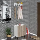Kenzlife portmanto ayakkabılık ve askılık kalçın4 crdbyz 68*060*32 oniki çift ayakkabı kapasitesi - 1