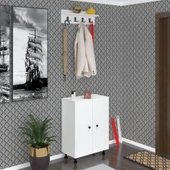 Kenzlife portmanto ayakkabılık ve askılık kalçın5 byzbyz 83*060*32 onbeş çift ayakkabı kapasitesi - 1