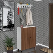 Kenzlife portmanto ayakkabılık ve askılık edik6 cvzbyz 98*080*32 yirmidört çift ayakkabı kapasitesi - 1