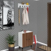 Kenzlife portmanto ayakkabılık ve askılık kalçın4 cvzbyz 68*060*32 oniki çift ayakkabı kapasitesi - 1
