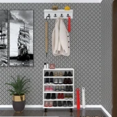 Kenzlife portmanto ayakkabılık ve askılık kalçın5 cvzbyz 83*060*32 onbeş çift ayakkabı kapasitesi - 2