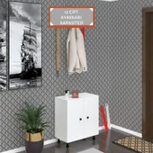 Kenzlife ayakkabılık cimcime4 byzbyz 68*060*32 kapaklı 4 raflı 12 çift ayakkabı kapasitesi thumbnail 1