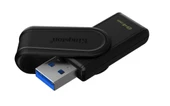 Kingston DTXS-64GB 64GB Portable USB 3.2 Gen1 DataTraveler ExodiaS (Black-Black) Flash Bellek - 1
