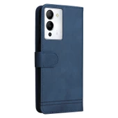 Infinix Note 12 G96 Deri Telefon Kılıfı - Mavi thumbnail 3