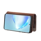 Samsung Galaxy S20 Ultra Deri Kılıf - Manyetik - Gri - 8