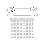 Elta Çatal İki Ağız Anahtar 14x15 - 2
