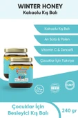 WINTER HONEY Boy Uzatıcı-vitamin C-bağışıklık Güçlendirici-arı Sütü-bal-polen-kakaolu 240 Gr. 2 Adet - 1