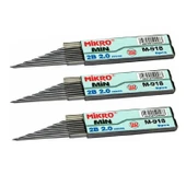 Mikro Min 2B 90 mm Kalem Ucu 2.0 mm (M-918) 3 Tüp - 3