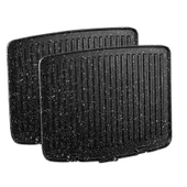 Tantitoni Premıum Granit Döküm Plakalı Makaslı Siyah Izgara Ve Tost Makinesi - 5