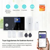 YECO SAS-10 Akıllı Alarm Güvenlik Sistemi - Wifi & 4G GSM Bağlantısı, Hareket Sensörü ve Mobil Uyumlu - 5