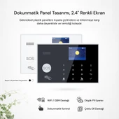 YECO SAS-10 Akıllı Alarm Güvenlik Sistemi - Wifi & 4G GSM Bağlantısı, Hareket Sensörü ve Mobil Uyumlu - 12