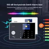 YECO SAS-10 Akıllı Alarm Güvenlik Sistemi - Wifi & 4G GSM Bağlantısı, Hareket Sensörü ve Mobil Uyumlu - 7