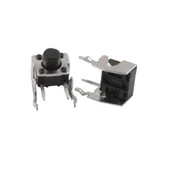 2 Pin 90° 90C 6x6x6.8mm Tact Switch Buton - 10 Adet - 2