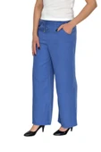 Kadın Lastikli Bol Pantolon BGL-ST04646 - 3