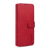 Xiaomi Redmi Note 9 4G Deri Kılıf - Kırmızı - Yatay Flip Tasarım - Kart Yuvalı ve Cüzdanlı thumbnail 3