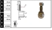 ECOFIX KRL1432ECF Aks Kafası FiestaFusion 01- Benzinli - 1
