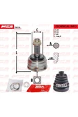 MGA 70519 Aks Kafa Dis-(Honda: Accord 9098 ) (28X32X60) - - - 1