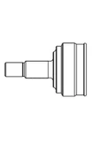 Odm LD11004 Ld-1-1004 Aks Kafası Nıva Yeni Model 05- Dıs 1,7 24×46×22 (kalın Freze) - 1
