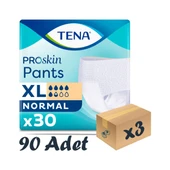 Tena Proskin Pants Normal Emici Külot Ekstra Büyük Boy XL 30'lu 3 Adet Hasta Bezi - 1