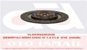 VALEO 803528  Debriyaj Diski Civic Iv 1.5 I 1.6 D16 Ha06 22200p29040 - 1