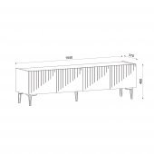 Draw Tv Ünitesi Safirmeşe-Royalmermer - 6