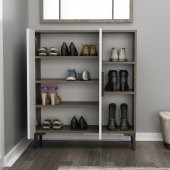 VİVA ÇOK AMAÇLI DOLAP, AYAKKABILIK CEVİZ-BEYAZ - 3