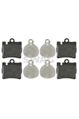 FREN BALATASI ARKA (MERCEDES  S SERISI S320  S500  S280  S430  SL500 98-06 ) - 1