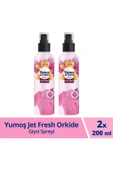 Yumoş Jet Fresh Giysi Spreyi Orkide 200 ml 2 Adet - 1