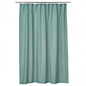 IKEA VANNEAN BANYO DUŞ PERDESİ TURKUAZ GRİ 180x200 CM - 1