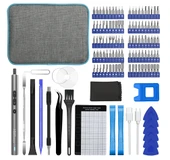 120 İN 1 HASSAS ŞARJLI TORNAVİDA SETİ VE TAMİR KİTİ thumbnail 2