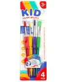 Boyixman Çocuk Boya Fırçası 4lü Seti - 1