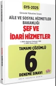Editör Yayınları 2025 GYS Aile ve Sosyal Hizmetler Bakanlığı Şef ve İdari Hizmetler 6 Deneme thumbnail 1