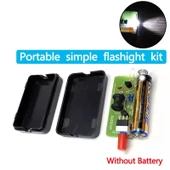 FLA-1 1.5V Basit El Feneri Hobi Devresi DIY Lehimleme Kiti - Demonte(Montesiz) thumbnail 8