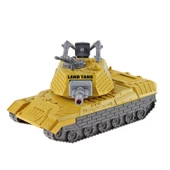 1:16 Ölçek Oyuncak  Tank Süper Tank Işıklı Sesli Sürtmeli 30 Cm - 1