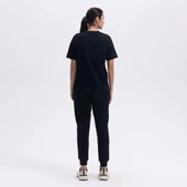 Ellesse Kadın Siyah Oversize Pamuklu Tişört –  EF394-BK - 4
