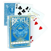 Bicycle® Masters Legacy Edition Blue - Mavi Koleksiyonluk Oyun İskambil Kartı - 5