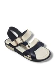 Şiringenç 1501-20 Anatomik Çirt Bant Erkek Çocuk Sandalet Lacivert Beyaz thumbnail 1