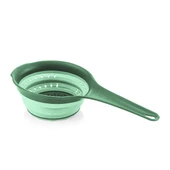Qlüx İdeas Katlanabilir Saplı Süzgeç Yeşil 31cm - 1