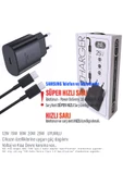 EXENAR Samsung Galaxy S21 - Samsung S22 Uyumlu Şarj Aleti ve Kablosu 25W Hızlı Şarj Type-C thumbnail 6
