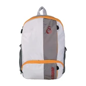 Galatasaray Lisanslı Silver Şerit Gri Sırt Çantası Çift Bölmeli 24540 thumbnail 1