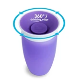 Munchkin Mucize 360° Alıştırma Bardağı 12 Ay+ 296 Ml Mor thumbnail 4